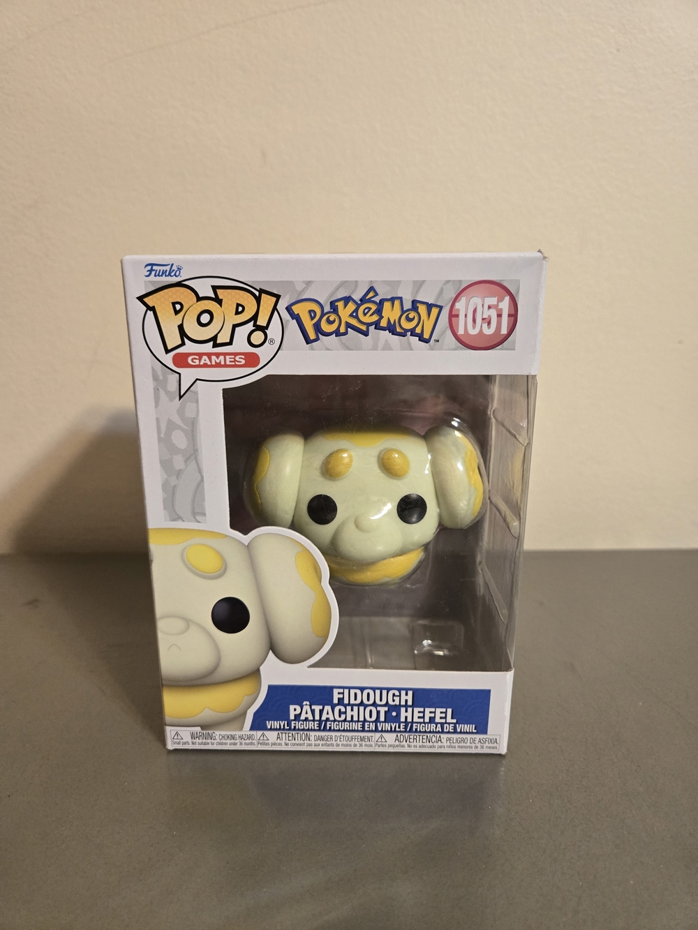 Funko Pop! Games Pokémon Fidough #1051 Collectible Figure